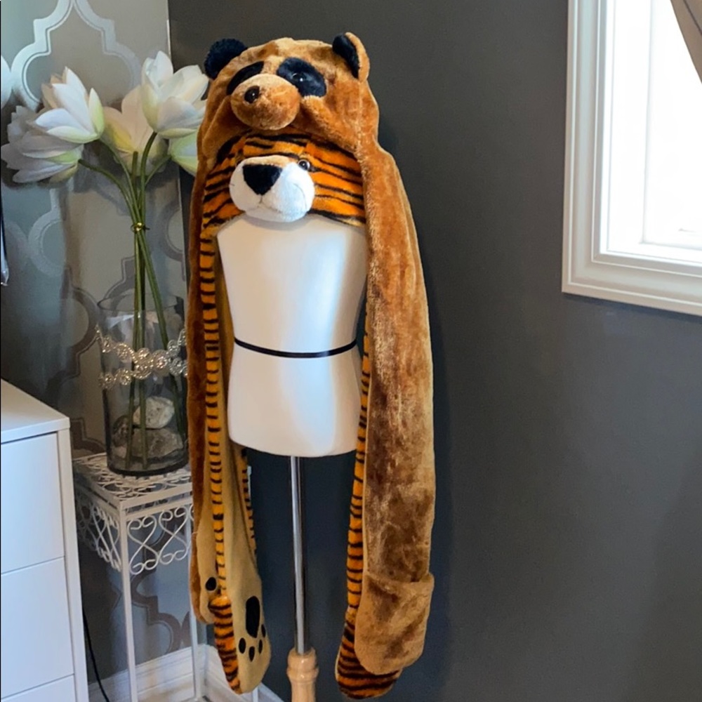 Kids set of 2 Paw-Some head scarfs